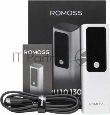 Портативный аккумулятор Romoss PPU10 10000mAh 130W 5A серебристый/черный (1746858)