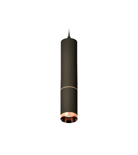 Светильник Ambrella Light XP6323030 SBK/PPG черный песок/золото розовое полированное MR16 GU5.3