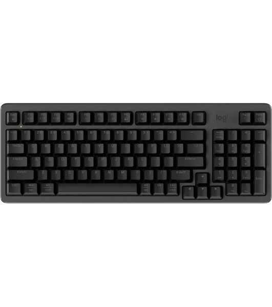 Клавиатура Logitech K868 гибридная, USB Type-A, Bluetooth, радиоканал, чёрный