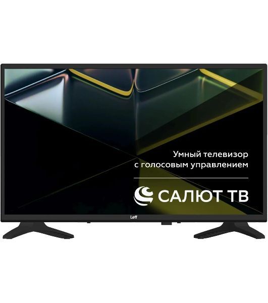 Телевизор LEFF 32" 32H690T черный LCD DLED HD 60Hz Smart TV Салют ТВ