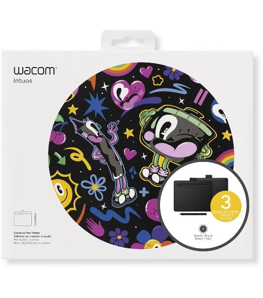 Графический планшет Wacom Intuos S CTL-4100K-N USB черный