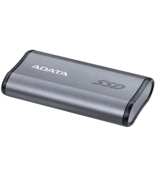 Внешний SSD ADATA Elite SE880, 4TB, USB 3.2 Gen 2x2 Type-C, R/W 2000/2000, серый