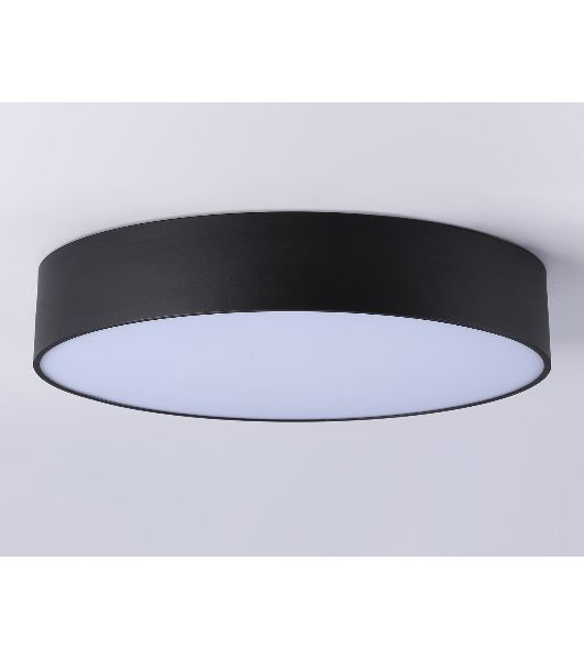 Потолочный светодиодный светильник Ambrella light FV5534 BK черный LED 60W 4200K D500*58 (Без ПДУ)