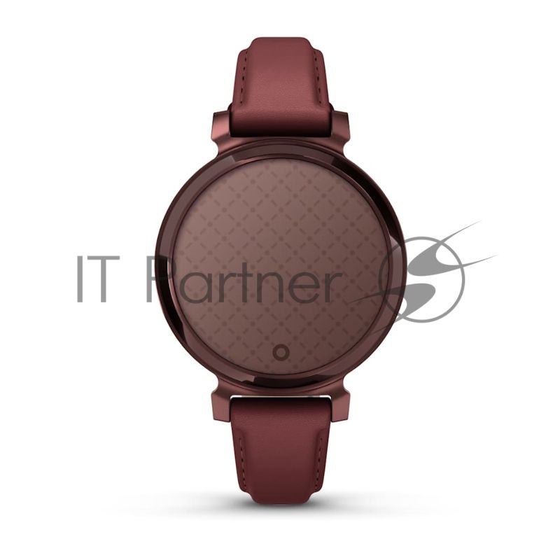 Смарт-часы Garmin Lily 2 Classic темно-бронзовый, ежевичный кожаный ремешок 35,4мм
