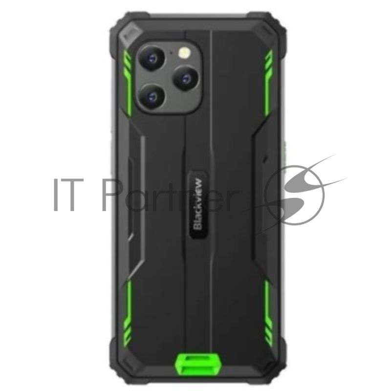 Смартфон Blackview BV8900 Pro, 8/256Gb, черный/зеленый