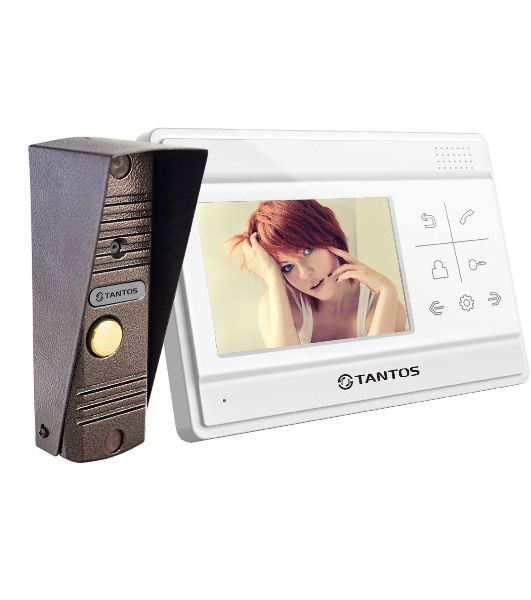 Комплект домофона Tantos Lilu kit белый