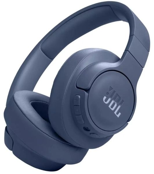 Беспроводные/проводные наушники JBL Tune 770NC синий, полноразмерные, Bluetooth + проводной, активное шумоподавление, до 70 ч