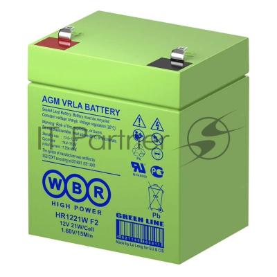 Батарея для ИБП WBR HR 1221W (12V 5Ah) F2