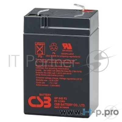 Батарея для ИБП CSB GP 645 (6V, 4.5Ah)