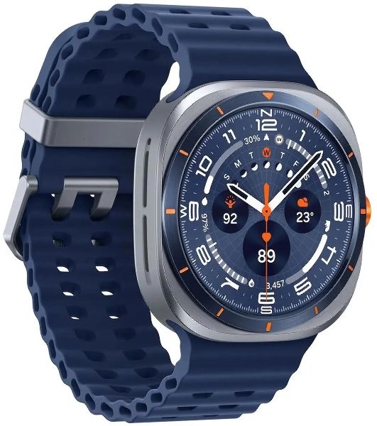 Умные часы Samsung Galaxy Watch Ultra 2025 1.5" Super AMOLED, 4G LTE, IP68, синий / титан