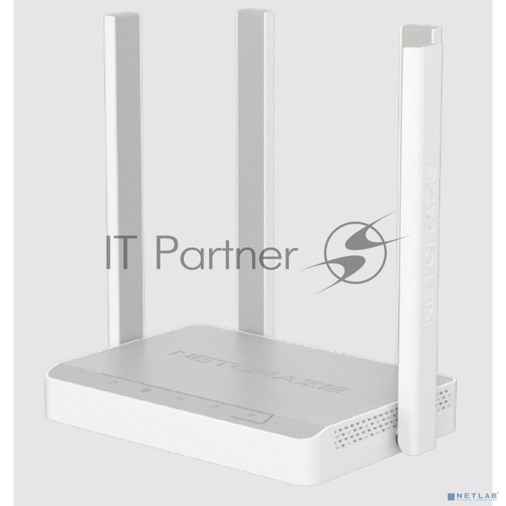 Гигабитный интернет-центр Netcraze Speedster (NC-3013) с Mesh Wi-Fi 5 AC1200, 4-портовым Smart-коммутатором и переключателем режима роутер/ретранслятор