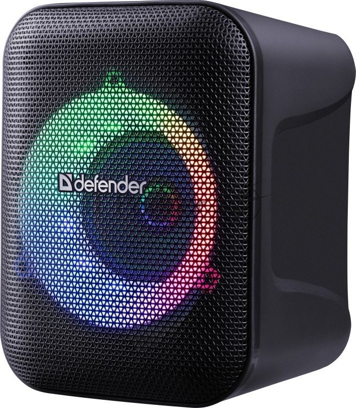 Колонка портативная DEFENDER Boomer 14 (Бумер 14) черный (15Вт, USB, Bluetooth, питание от аккумулятора) (65114)