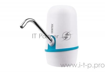 Помпа электрическая Centek CT-3002 White <2.2л/мин> 8Вт, 2 насоса, Li 1200 мАч, USB зарядка, LED Помпа электрическая Centek CT-3002 White <2.2л/мин> 8Вт, 2 насоса, Li 1200 мАч, USB зарядка, LED