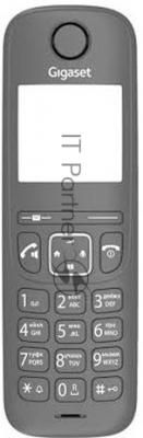 Дополнительная трубка Dect Gigaset AS690HX черный для AS690