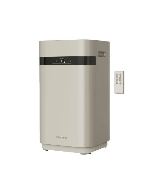 Увлажнитель воздуха Dreame H40 Essential бежевый, 40 м², 6 л, 800 мл/ч, традиционное увлажнение без тумана, антибактериальный 3D-фильтр, гигростат, пульт ДУ, ночной режим
