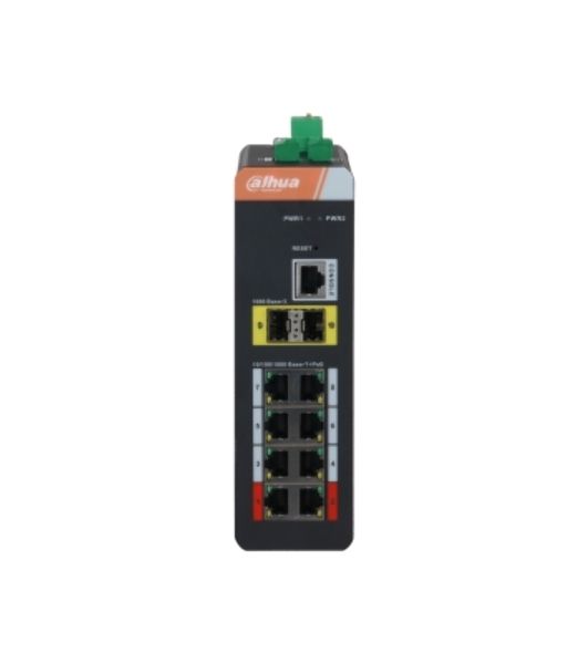 Коммутатор Dahua DH-IS4210-8GT-120 8x1 Гбит/с 2SFP 8PoE 120W управляемый