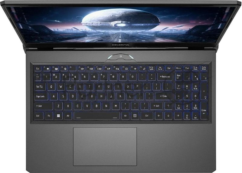 Ноутбук Colorful EVOL P15 24 Intel Core i5 13500H 2600MHz/15.6"/1920x1080/16GB/512GB SSD/NVIDIA GeForce RTX 4060 8GB/Wi-Fi/Bluetooth/Windows 11 Pro (A10205400054_Win11P) Grey