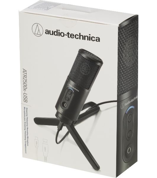 Микрофон конденсаторный студийный AUDIO-TECHNICA ATR2500x-USB
