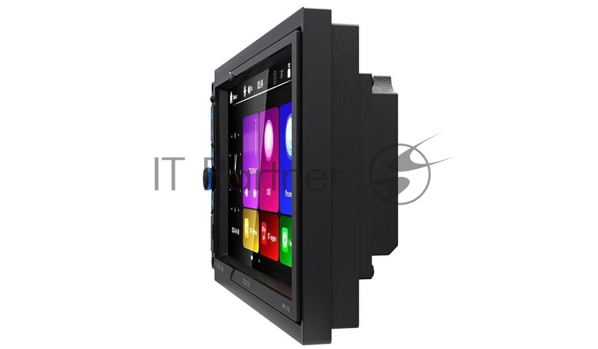 Автомагнитола Prology MPV-370, 2 DIN, 7", Bluetooth, USB Type-A, AUX, пульт ДУ