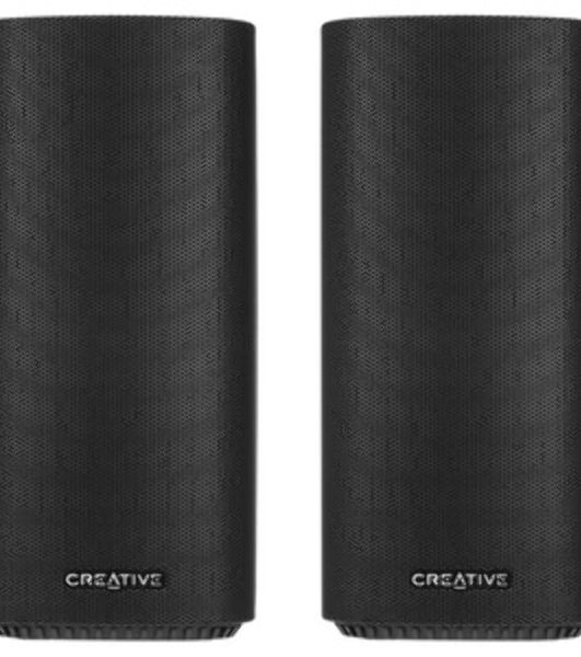 Акустическая система Creative T100 2.0 черный 40Вт BT