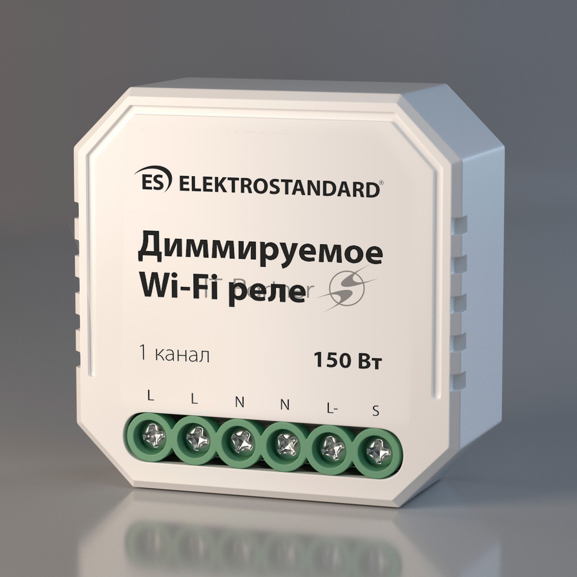 76002/00 диммируемое Wi-Fi реле 1 канал 150W