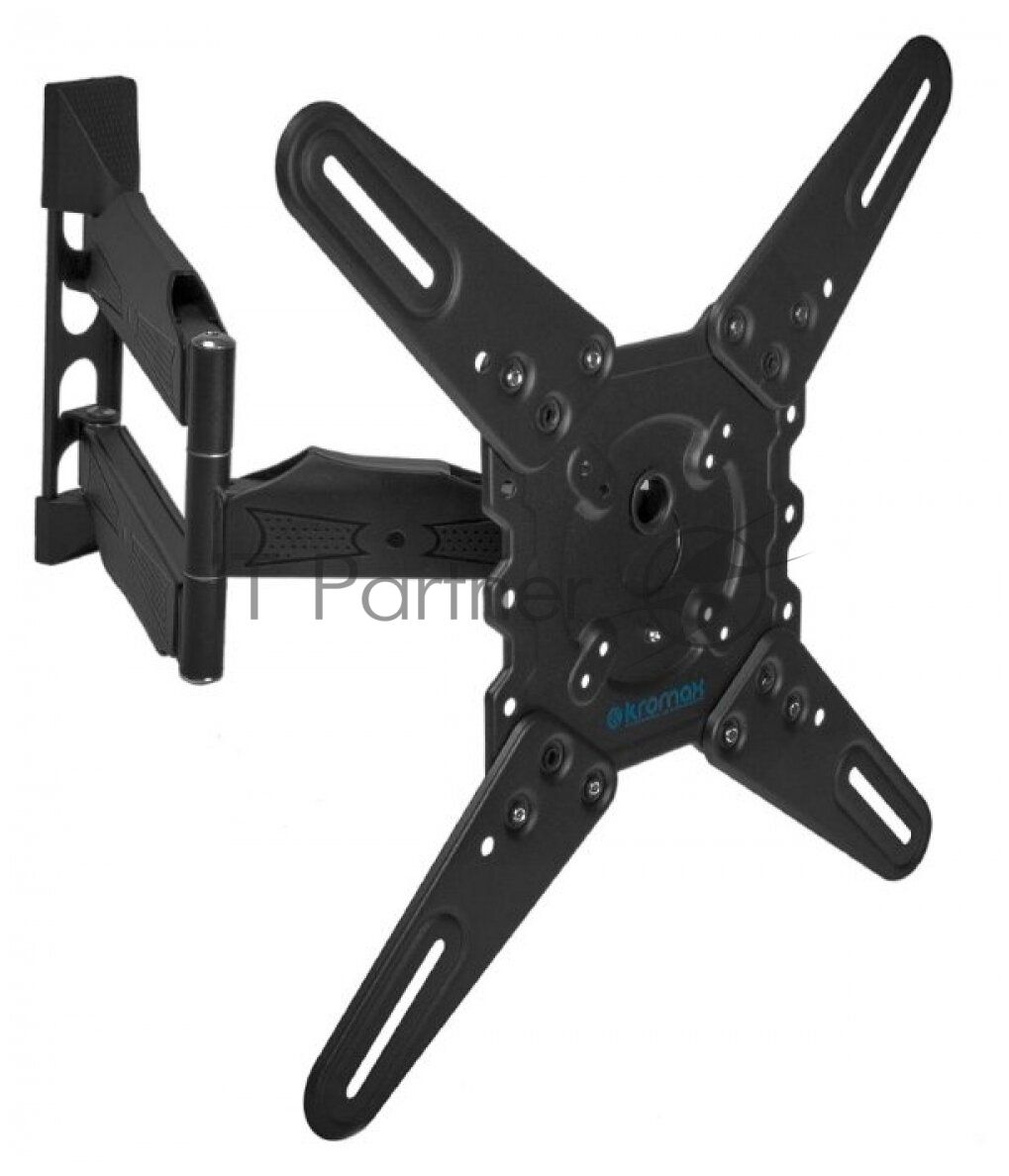 Кронштейн для телевизора Kromax ATLANTIS-40 серый 22"-65" макс.40кг настенный поворот и наклон