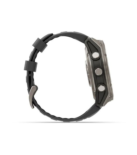 Умные часы Garmin Fenix 8 Pro 51mm AMOLED, 1.4" AMOLED, ANT+, Bluetooth, Wi-Fi, NFC, 10 ATM, серебристый / желтый