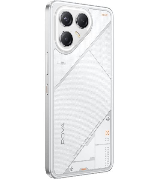 Смартфон Tecno Pova 7 Ultra 5G LJ9, 12/256Gb, белый