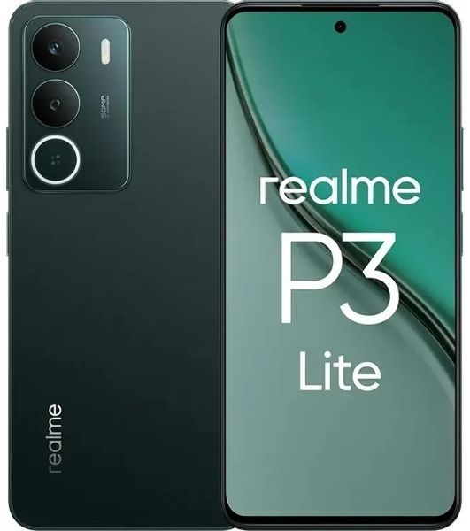 Смартфон Realme P3 Lite RMX5300 4/128Gb, зеленый