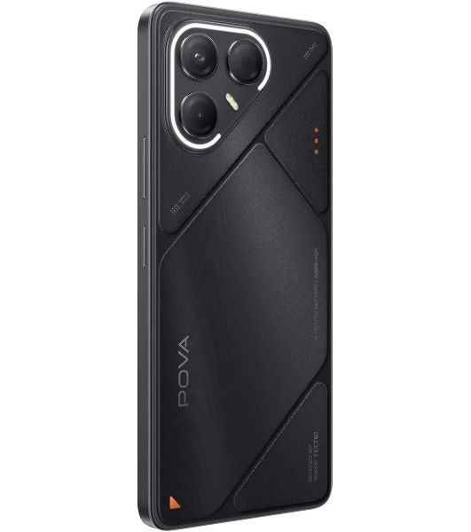 Смартфон Tecno Pova 7 5G LJ7, 8/128Gb, черный