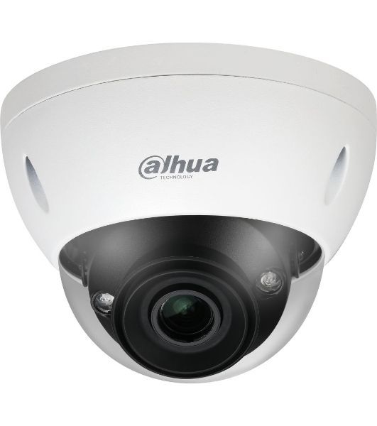 Уличная купольная IP-видеокамера Dahua с ИИ2Мп; 1/2.8” CMOS; моторизованный объектив 2.7~13.5мм; механический ИК-фильтр; WDR(120дБ); чувствительность 0.0007лк@F1.5; сжатие: H.265+, H.265, H.264+, H.2