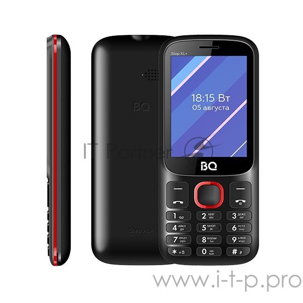 Мобильный телефон BQ 2820 Step XL+ черный/синий