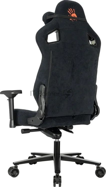 Кресло игровое A4Tech Bloody GC-660 черный Formula 999 искусственная замша с подголов. крестов. металл