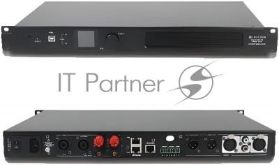 Усилитель INTREND ITAMP-1000TD двухканальный, 2x500W/4Ом, 2x300W/8Ом, мостовой режим: 1x1000W/8Ом, 1x1000W/100V, 1x600W/70V, поддержка Dante, встроенный DSP Усилитель INTREND ITAMP-1000TD двухканальный, 2x500W/4Ом, 2x300W/8Ом, мостовой режим: 1x1000W/8Ом, 1x1000W/100V, 1x600W/70V, поддержка Dante, встроенный DSP