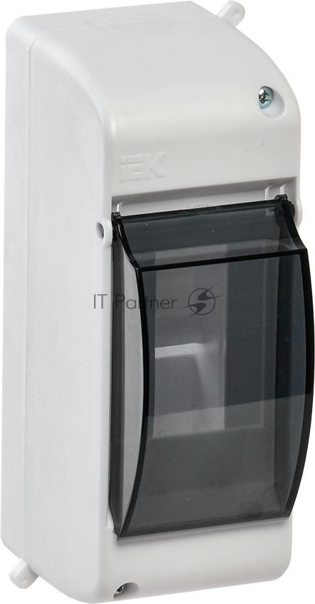 Бокс ОП КМПн 2/2 для 2 авт. выкл. прозр. крышка IP30 IEK MKP42-N-02-30-20