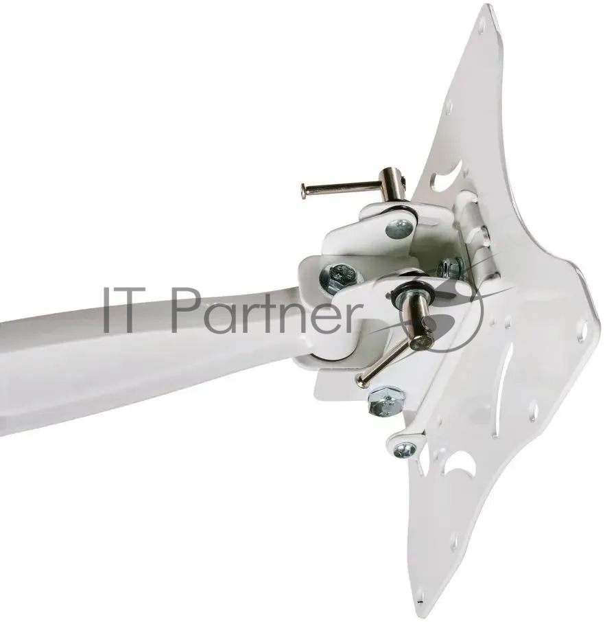 Кронштейн для телевизора Kromax TECHNO-5 белый, 15"-55" макс. 35 кг, настенный, поворот и наклон