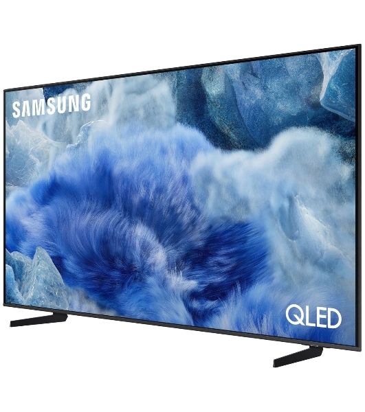 Телевизор Samsung 55" QE55Q8FAAUXRU Series 8 серебристый QLED 4K UHD 60Hz Smart TV