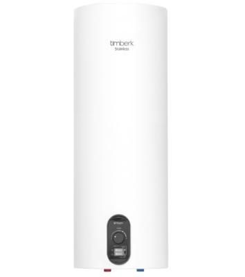 Водонагреватель Timberk SWH RS7 30 V Накопительный 30л, 2 кВт, круглый, супер-узкий, все внутри нержавейка, Ø 750хØх290 (мм), 9,4 кг, Белый