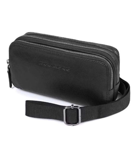 Клатч мужской Piquadro Black Square AC2141B3/N черный натур.кожа