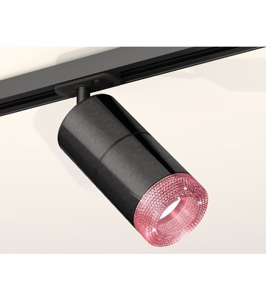 Светильник Ambrella light XT7403003 DCH/PI/SBK черный хром/розовый/черный песок MR16 GU5.3