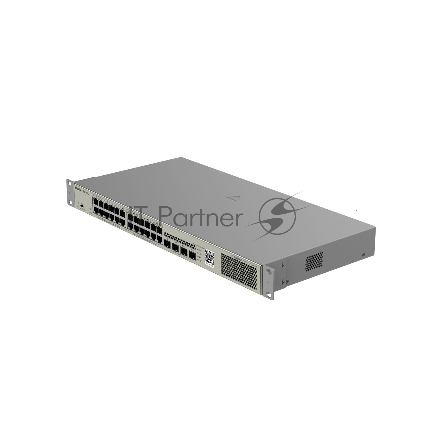 Коммутатор Ruijie Reyee RG-NBS3100-24GT4SFP-P-V2, 24×1 Гбит/с PoE + 4×1 Гбит/с SFP Uplink, управляемый