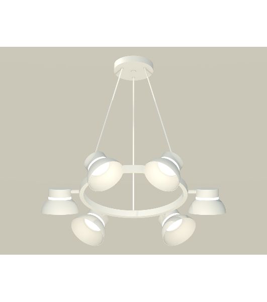 Светильник Ambrella light XB9191100/6 SWH/FR белый песок/белый матовый GX53 (C9191, N8140)