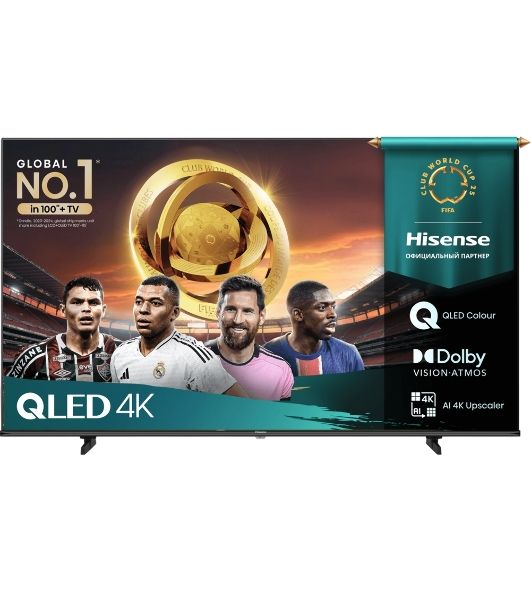 Телевизор Hisense 50" 50E7Q черный DLED UHD 60Hz Smart TV