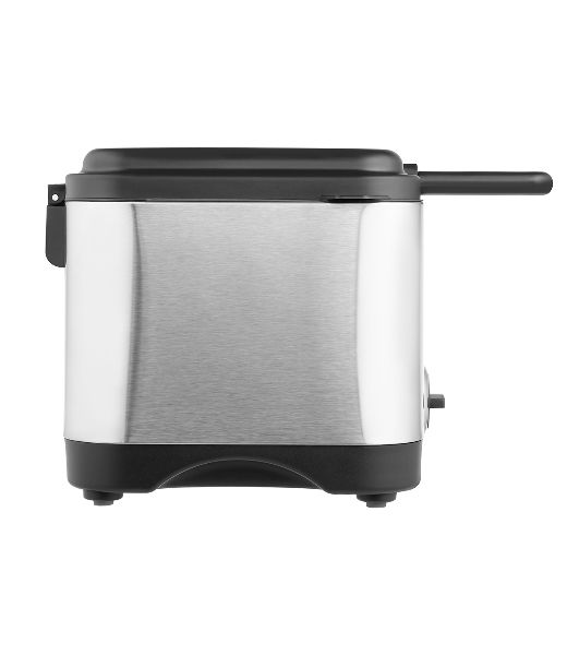 Фритюрница Centek CT-1430 серебристый, 900 Вт, 1.5 л, 0.5 кг, антипригарное покрытие