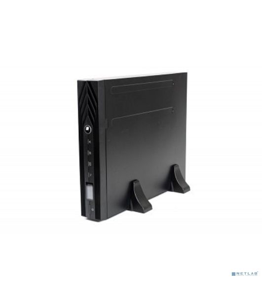 Источник бесперебойного питания SKAT-UPS 1000 RACK + 2x9Ah UPS 900 W, On-Line, sine, built-in rechargeable batteries 2 pcs x 9Ah