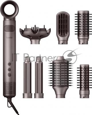 Фен-щётка Tuvio HBI1419 коричневый, 1500 Вт, ионизация, 40/50/70 мм