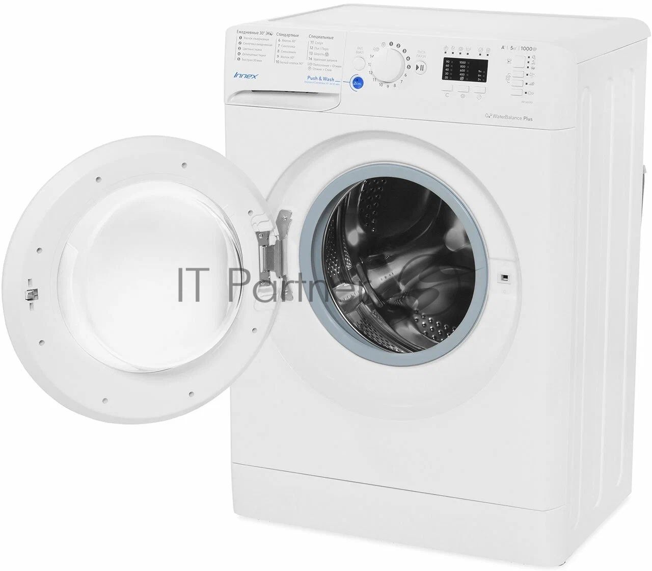 Стиральные машина Indesit BWSA 51051 1 белый, загрузка фронтальная 5 кг, 1000 об/мин., класс: А