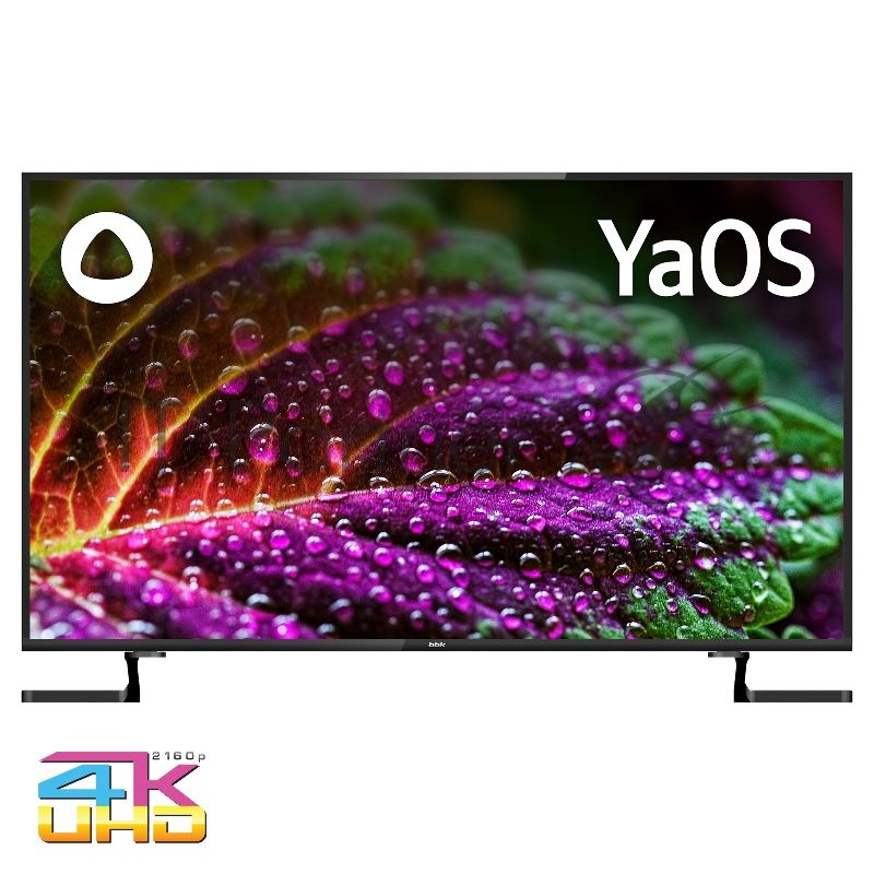 Телевизор BBK 65" 65LEX-8291/UTS2C черный LED UHD 60Hz ЯндексТВ