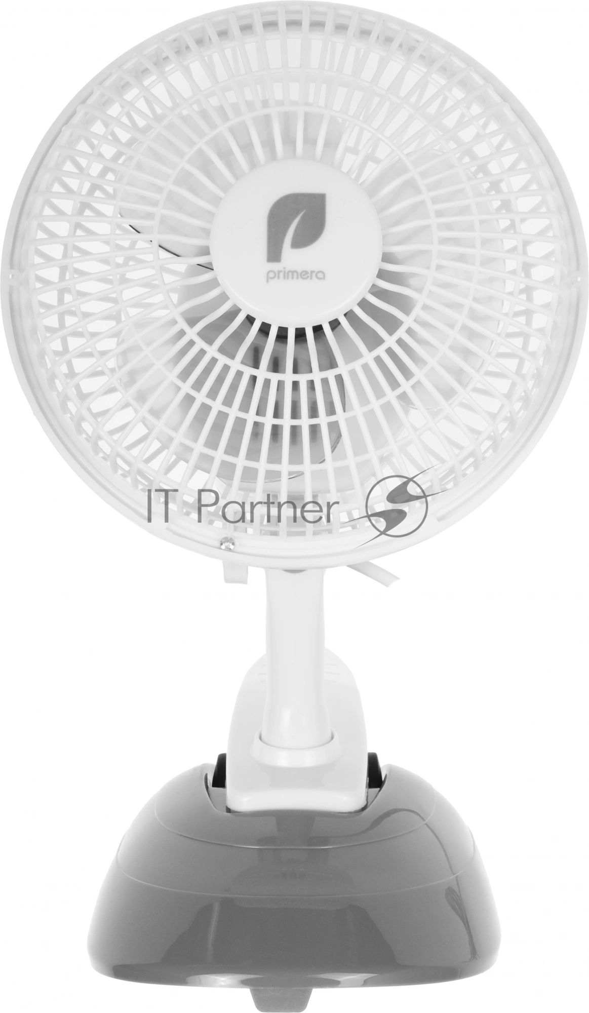 Вентилятор Primera TFP-1503JC белый, настольный, 13 Вт, 2 скорости, 15 см