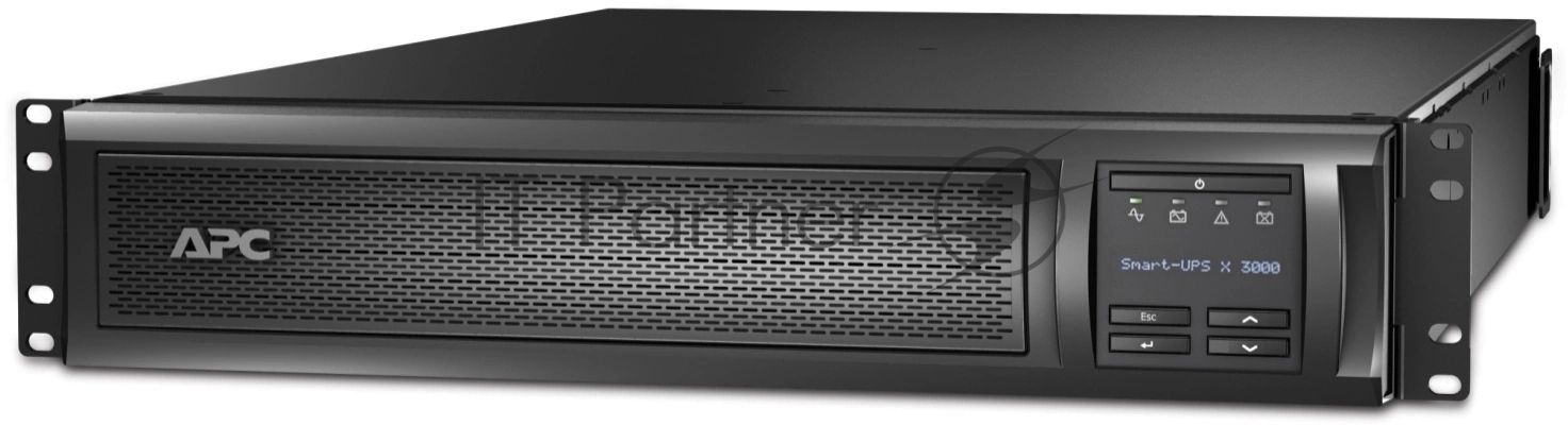 Источник бесперебойного питания APC Smart-UPS X SMX3000RMHV2U 2700Вт 3000ВА черный